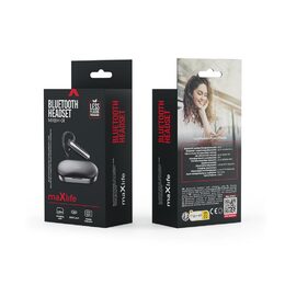 Bluetooth sluchátko s nabíjecím pouzdrem Maxlife MXBH-01 černé