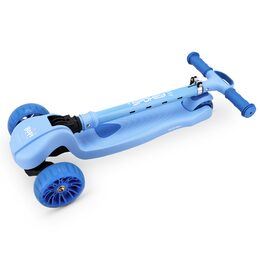 Spokey HOPI Skládací dětská tříkolka se svítícími kolečky, modrá
