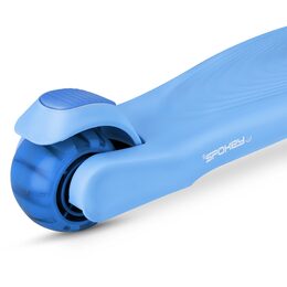 Spokey HOPI Skládací dětská tříkolka se svítícími kolečky, modrá