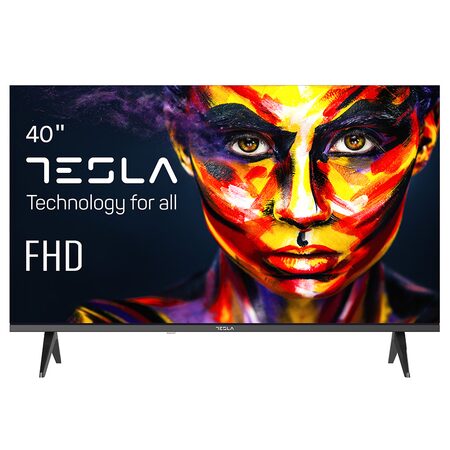 Televize Tesla, 40E635BFS, smart, FHD, Android TV 11, 40" (101 cm),
DVB-T/T2/C/S/S2, HDMI, USB, Bluetooth, Wi-Fi, 90 W