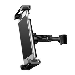 Univerzální držák na opěrku hlavy Baseus pro tablety a mobilní telefony černý
