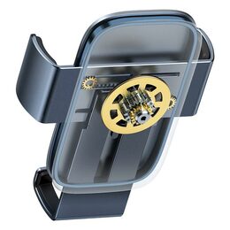 Univerzální držák do auta Baseus Metal Age 2 Gravity s upevněním do ventilační mřížky šedý