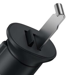 Univerzální držák do auta Baseus Metal Age 2 Gravity s upevněním do ventilační mřížky šedý
