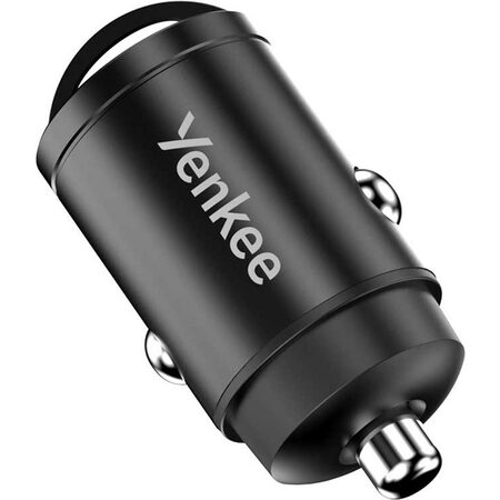 YAC CAR 01 MINI 30W 2xUSB-C YENKEE