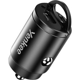 YAC CAR 01 MINI 30W 2xUSB-C YENKEE