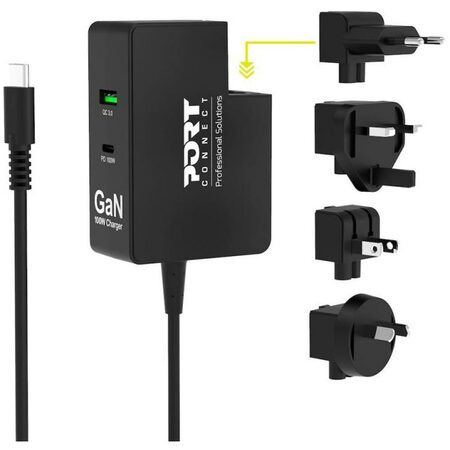 Uni charger GaN USB-C/USB-A 100W PORT