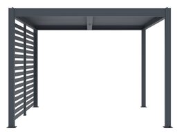 Příslušenství G21 fixní lamelová stěna 2,8x2,2 m pro pergolu Austin