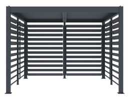 Příslušenství G21 otočná lamelová stěna 2,8x2,2 m pro pergolu Austin
