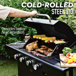 BERLINGERHAUS Plynový gril Outdoor 4 hořáky BH-8605