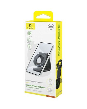 Magnetický držák do auta na palubní desku Baseus PrimeTrip C02 Series černý