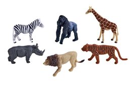 Mojo Mini svět Africká zvířátka sada 6 ks - různé sady
