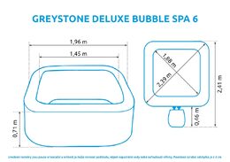Vířivka Intex  Greystone Deluxe 6 AP 28452NP 2025