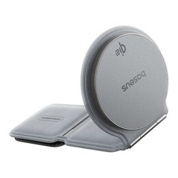 Magnetický držák do auta s bezdrátovým nabíjením Baseus PrimeTrip C02 šedý