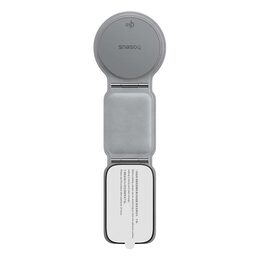 Magnetický držák do auta s bezdrátovým nabíjením Baseus PrimeTrip C02 šedý