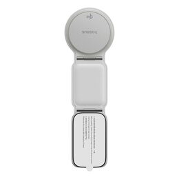 Magnetický držák do auta s bezdrátovým nabíjením Baseus PrimeTrip C02 bílý