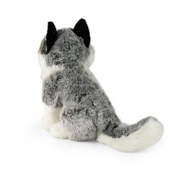 Rappa Plyšový pes husky sedící 30 cm ECO-FRIENDLY