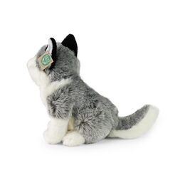 Rappa Plyšový pes husky sedící 30 cm ECO-FRIENDLY